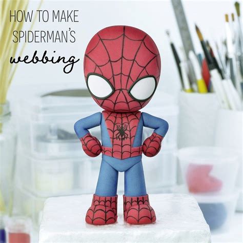 Crumb Avenue Easy To Follow Cake Topper Tutorials Posts How To Make The Spiderman S