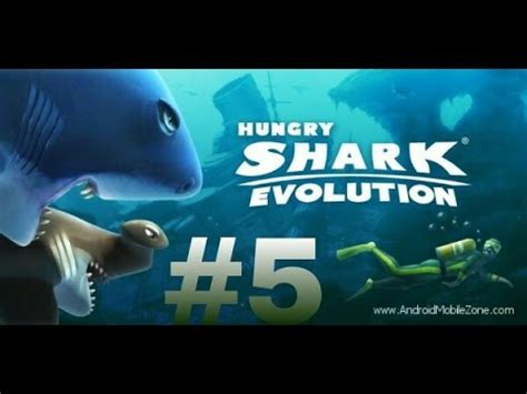 Büyük Beyaz Köpek Balığı Hungry Shark Evolution bölüm 5 YouTube