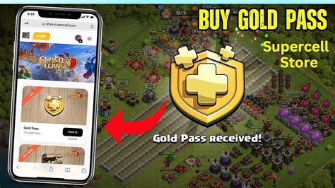 How To Buy Gold Pass From Supercell Store Supercell Store Supercell Store Clash Of Clans