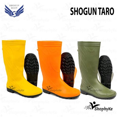 Jual Sepatu Boot Tinggi SHOGUN TARO APD Kontruksi Proyek Perkebunan