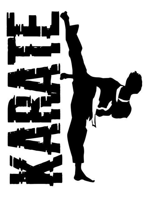 Karate Kick Logo Vector 6945727 Vector Art At Vecteezy