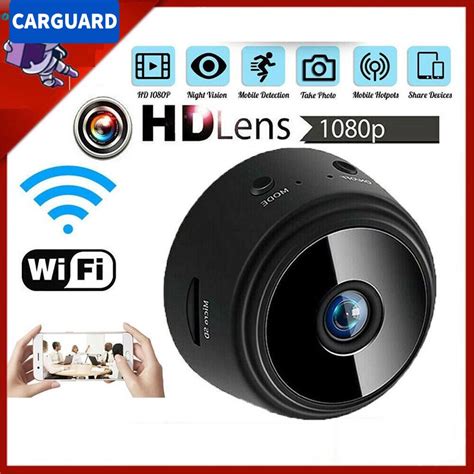 Mini Camera Wifi P Hd Hidden Spy Cam Night Vision Motion Detection