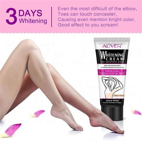 Aliver Underarm Whitening Cream Body Brightening Moisturizing Body