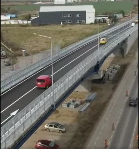 CNAIR S a deschis circulația pe pasajul rutier peste Autostrada