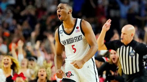 Lamont Butler S Buzzer Beater Sends San Diego State To Title Game Espn