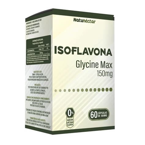 Isoflavona 150mg Reposição Hormonal 60 Caps Gérmen De Soja | Amazon.com.br