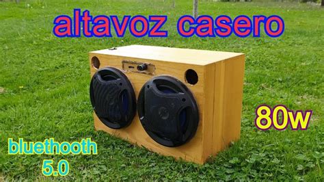 Como Hacer Un Altavoz Bluetooth Casero Especial 1000 SUBS En 2023