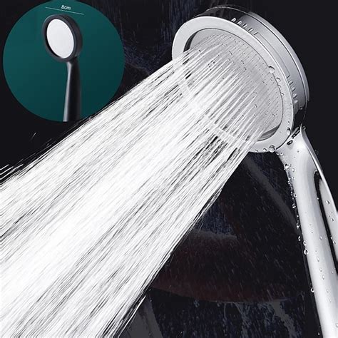 High Pressurized Nozzle Sprayer Shower Head Water Saving Rainfall With