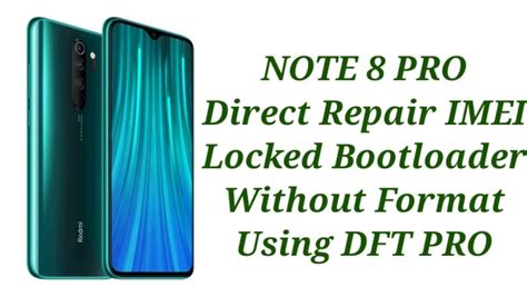 Redmi Note Pro Locked Bootloader Imei Repair