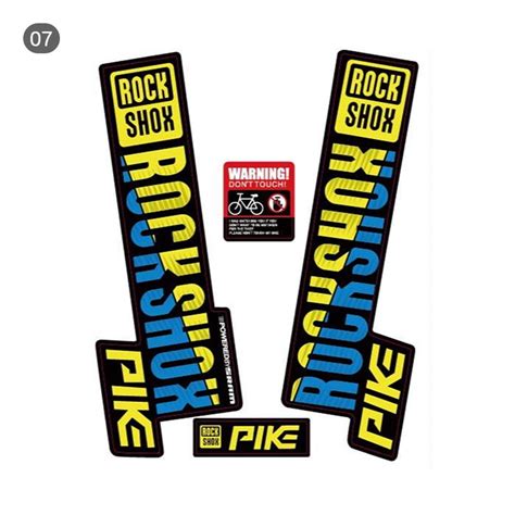 Option Front Fork Sticker For Rock Shox Sid Road Bike Mtb Race