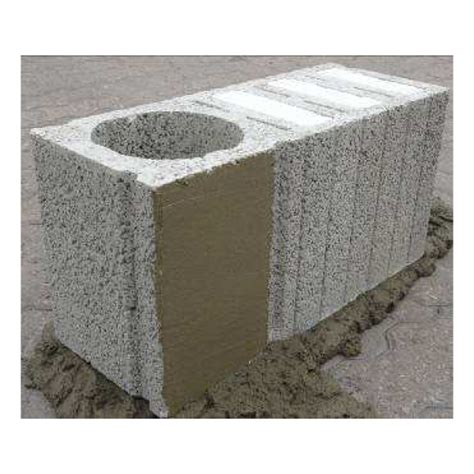 Bloc béton poteau isolant Confort R1 30 Alkern 500 MM x 200 MM x 250 MM