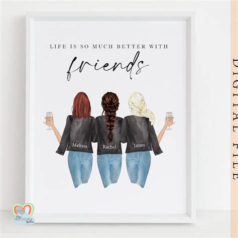 Best Friends Card Etsy