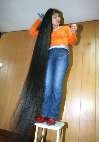 La Mujer Con El Cabello Mas Largo Del Mundo Historias Increibles