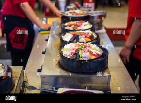 Hotpot In Taiwanese Style Hot Pot Is One Of The Most Common Street Food In Taichung Taiwan