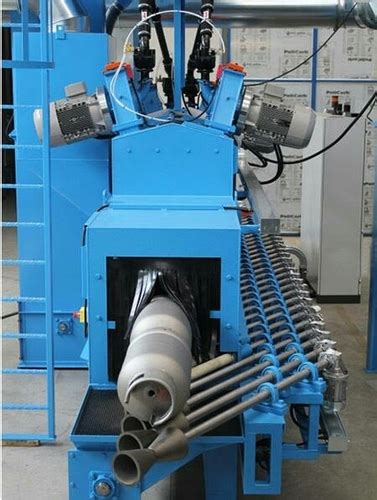 Lpg Cylinder Blasting Machine Operating Type Semi Automatic At Best