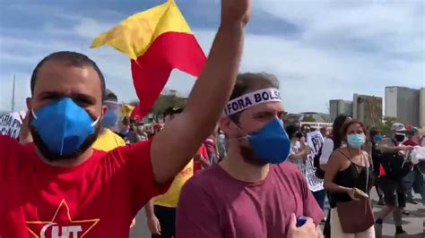 Manifestantes V O S Ruas Pedir Impeachment De Bolsonaro Youtube