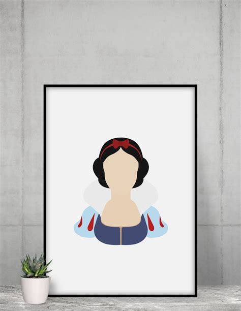 Snow White Minimalist Poster