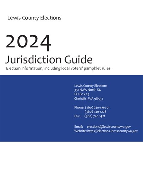 Fillable Online Local Voters Pamphlet Administrative Rules For