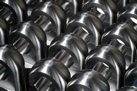 Premium Photo Shiny Steel Parts Background Regular Industrial Metal