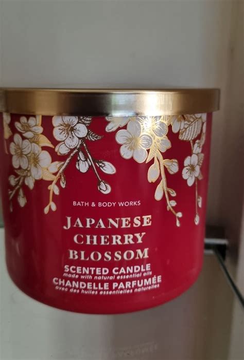 Bath Body Works Japanese Cherry Blossom 3 Wick Candle Reviews Online