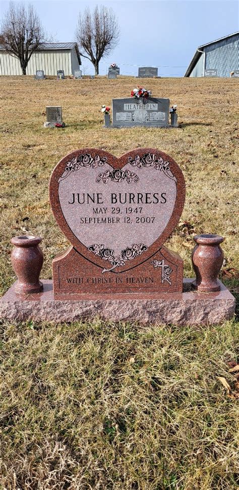 June Kennedy Burress 1947 2007 Find A Grave Memorial