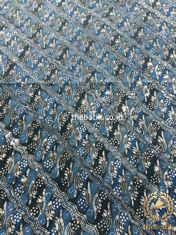 Jual Bahan Kain Baju Batik Warna Alam Indigo Parang Gondosuli