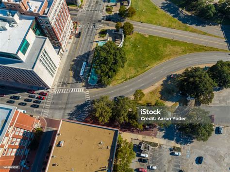 Aerial View Of Dealey Plaza Dallas Texas Stock Photo - Download Image ...