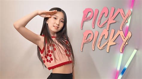 Weki Meki 위키미키 Picky Picky 커버댄스 아이돌지망생 11년생 김채은 J1ent Youtube