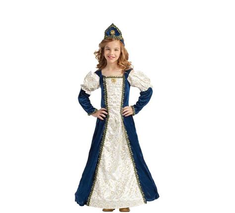 Blaue Mittelalterliche Prinzessin Kost M F R M Dchen