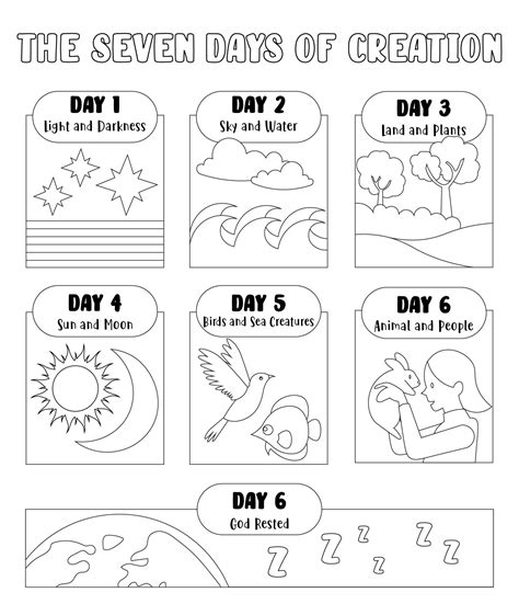 Creation Activity Pages 20 Free PDF Printables Printablee