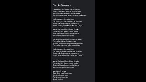 Penulisan Lirik Lagu