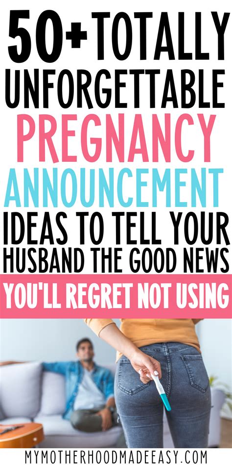 50 Totally Creative Pregnancy Announcement Ideas To Tell Your Husband