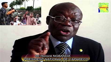 HONORE NGBANDA LANCE UN APPEL A SON GRAND FRERE ETIENNE TSHISEKEDI POUR