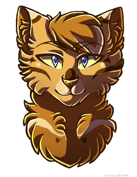 Brackenfur Thunderclan Warriorcats Sticker By Figmentowo