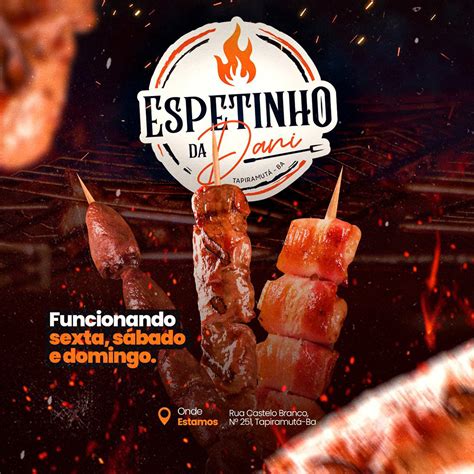 Flyer Social Media Espetinho Behance