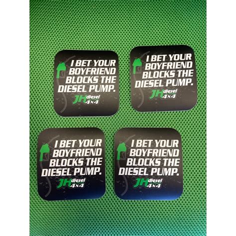 jhs diesel pump sticker motorcycle wheels designed  stability