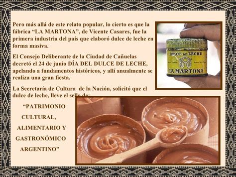 El Origen Del Dulce De Leche