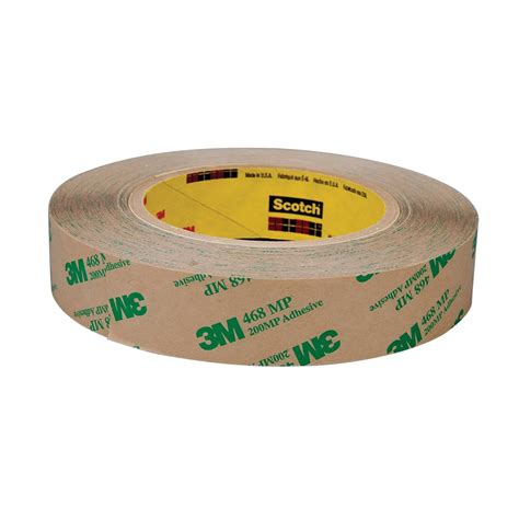 3m 468mp Transfer Tape Adhesive Transparent 300mm X 45m