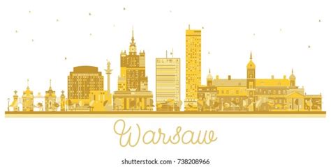 Mumbai India City Skyline Golden Silhouette