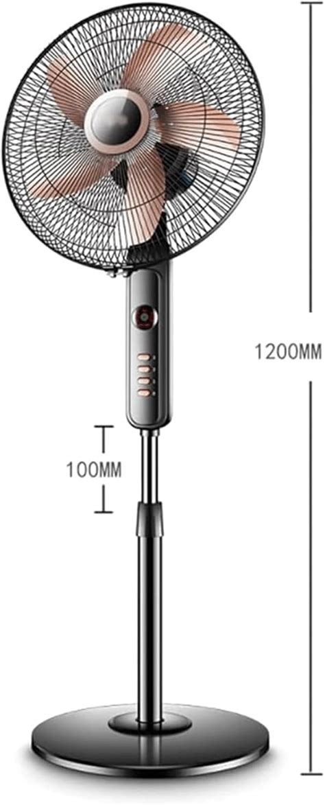 Ventilador eléctrico de 3 ajustes de velocidad ventilador de pie