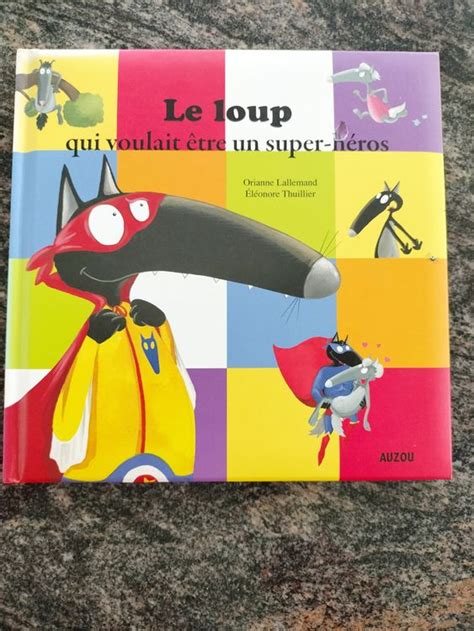 Le loup qui voulait être un super héros grand format Kaufen auf Ricardo