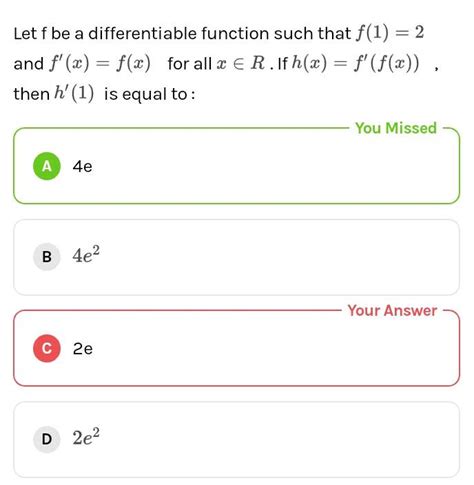 Let F Be A Differentiable Such That F 1 2 And F Prime X F X All X