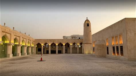 Doha Old Mosque Domes Mosque Ircica