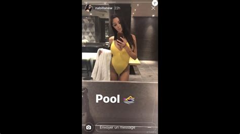 Nabilla toujours plus sensuelle Elle dévoile ses courbes en maillot