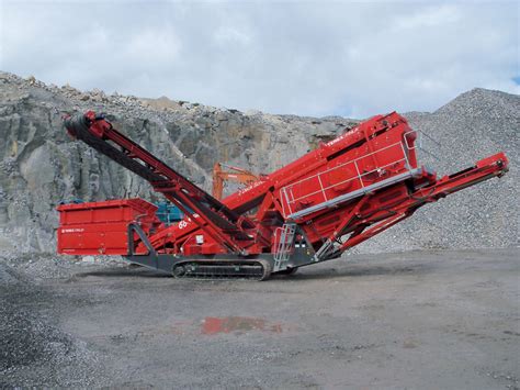 terex finlay    split screen ormonde machinery