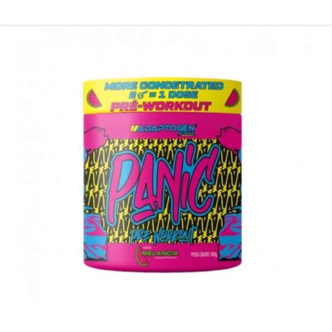 Pré Treino Panic adaptogen 300g Shopee Brasil