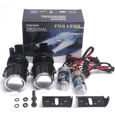 Car Styling Xenon H3 Fog Lamp Hid Lamp Projector Lens Driving Lamps For