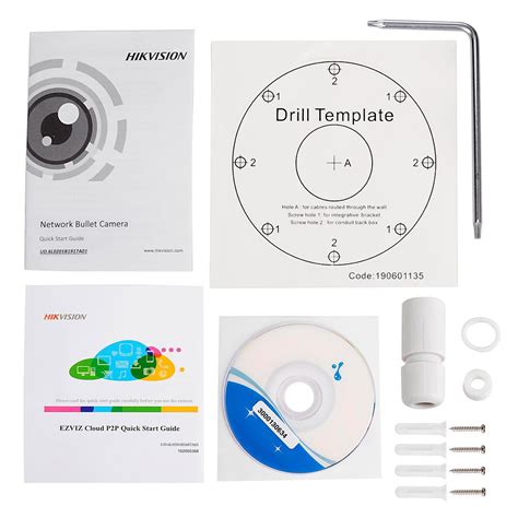 telecamera hikvision ip bullet esterno full hd p  mp cctv ds