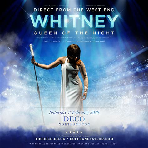 Whitney – Queen Of The Night - The Old Savoy - Home of The Deco Theatre