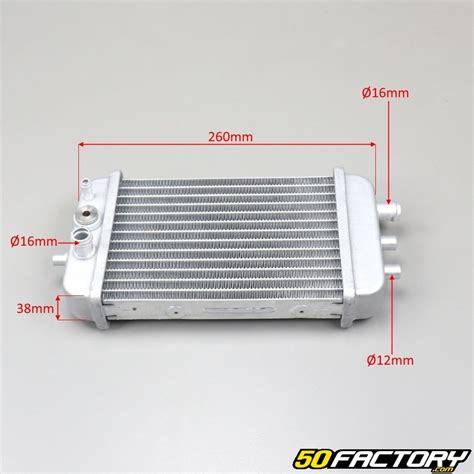 Reinforced Adaptable Radiator Derbi Senda Drd Gilera Smt Rcr